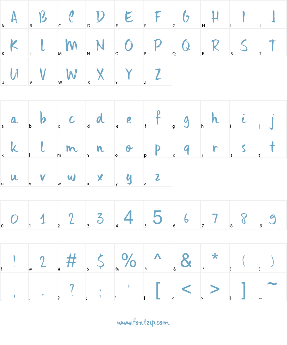DK Uncle Edward Font Character